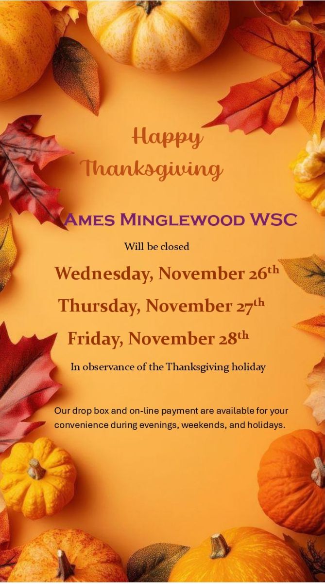Thanksgiving 2025 Closure Information